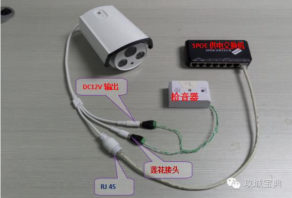 带拾音器的摄像头怎么连接录像机,海康拾音器怎么连接到硬盘录像机