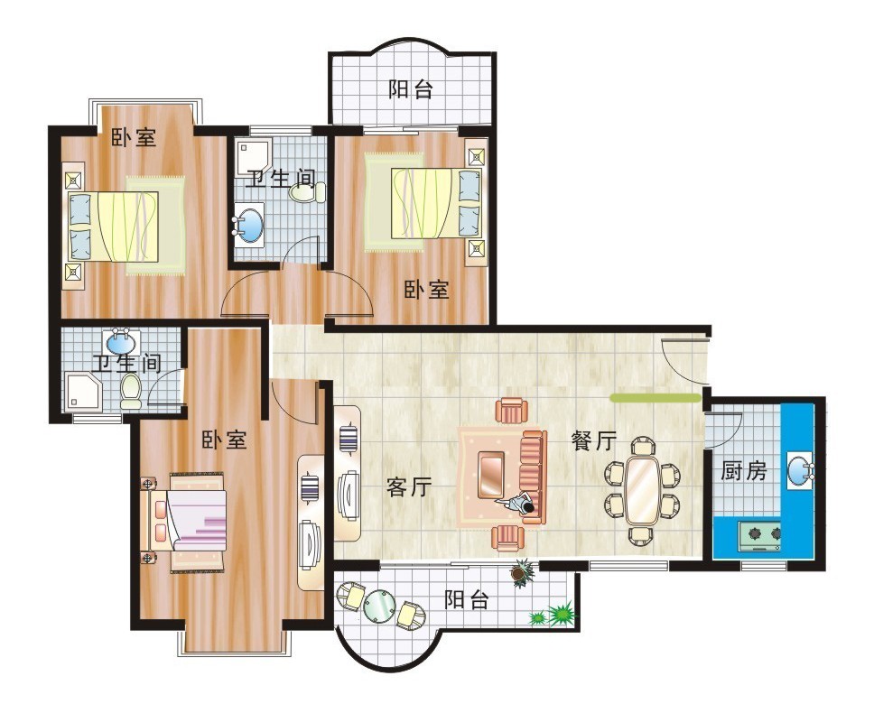 小户型隔断简约风,小户型隔断简约省钱