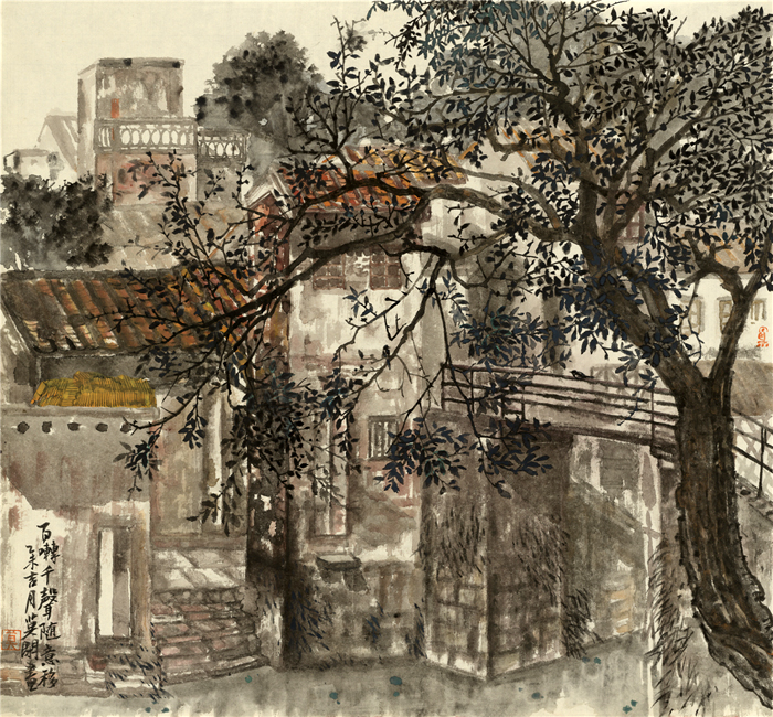 莫闲的作品,莫闲画家