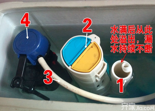 分体式马桶水箱马桶交界处漏水,马桶安装视频马桶漏水维修图解