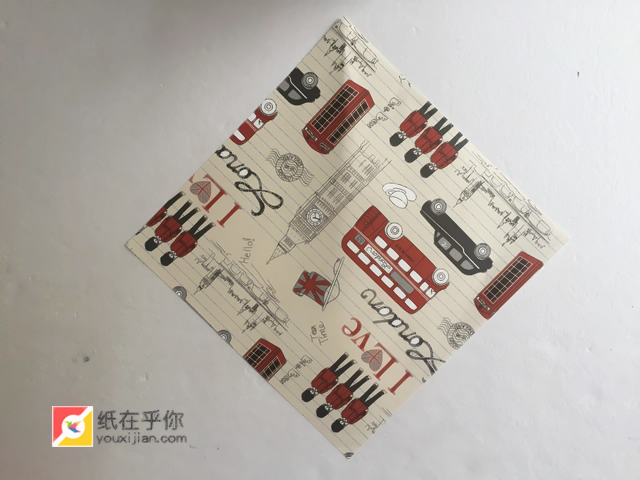 纸在乎你手工折纸：牛奶盒视频图解教程