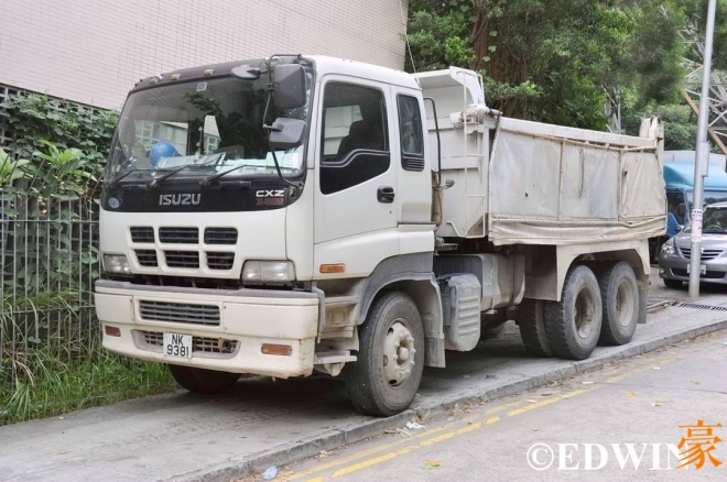 香港街头的国产卡车,香港街头卡车大全