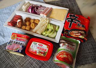 韩式泡菜部队锅做法,部队锅韩式火锅味道