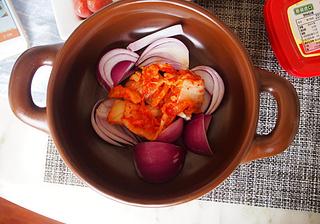 韩式泡菜部队锅做法,部队锅韩式火锅味道