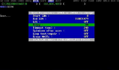 mhdd硬盘坏道检测与修复,mhdd擦除坏道后系统认不到硬盘