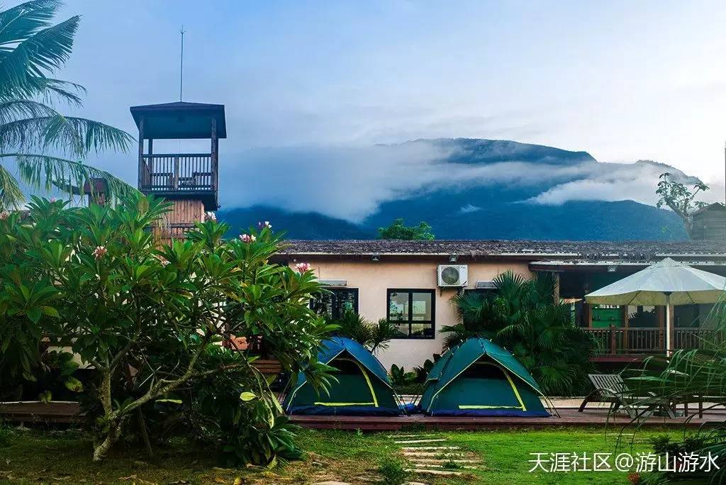 海南天台山小九寨,小九寨青山绿水