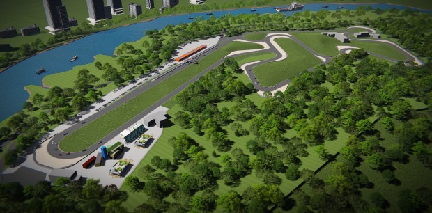 豪霆长沙捞刀河赛车场,豪霆赛道