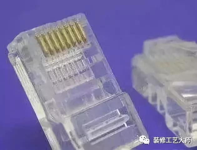 网线水晶插座的接线方法,墙壁网线插座另一头水晶头怎么接