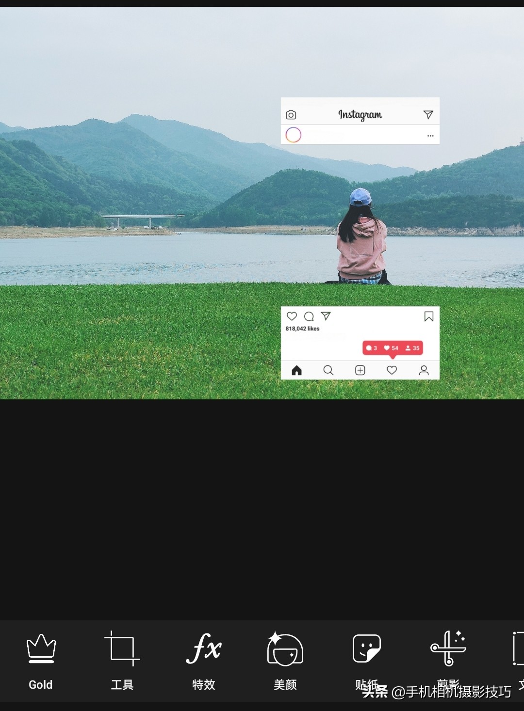 把朋友圈封面改成视频,给自己的照片换个背景图
