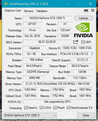 技嘉gtx1050ti4gb,技嘉gtx1050tig1gaming