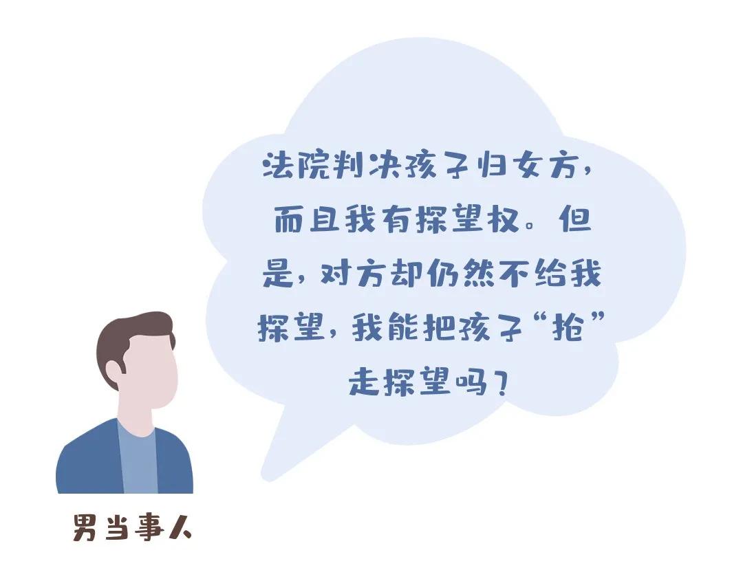 离婚后法院是否有权强制探望女儿,调解离婚探望权可申请强制执行吗
