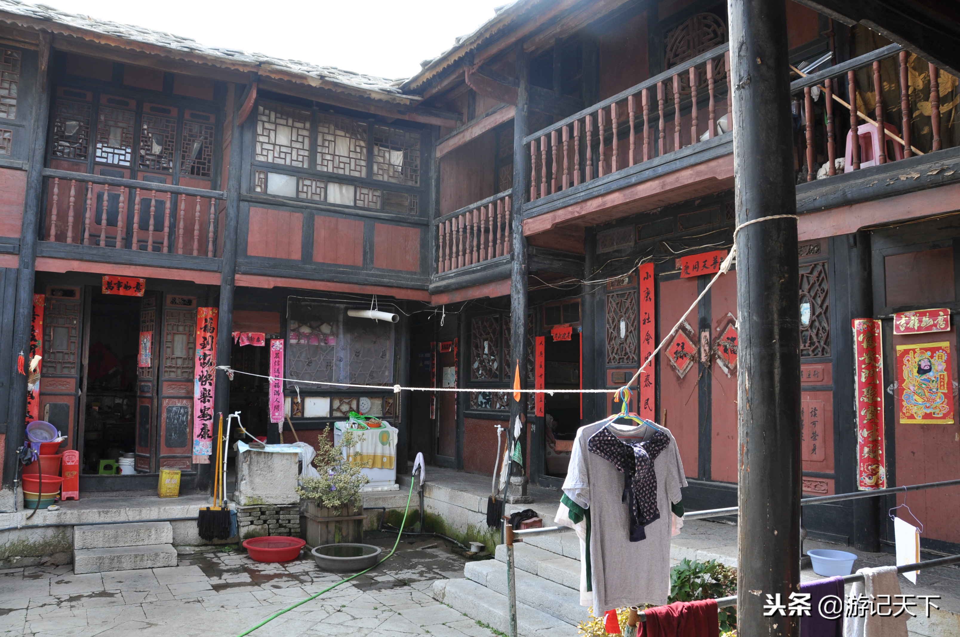 天龙古镇的屯堡文化,天龙屯堡的风土人情
