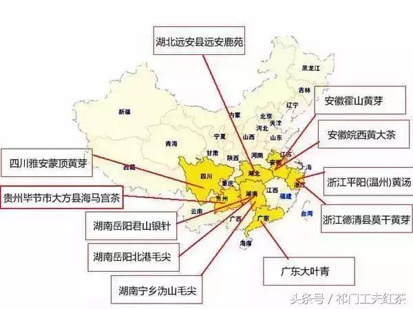中国茶叶博物馆十大名茶,中国茶叶六大类