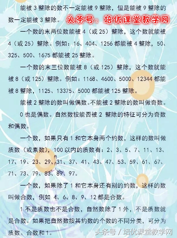 廖老师熬夜整理：小学数学公式大全，满分学霸秘笈，人手一份