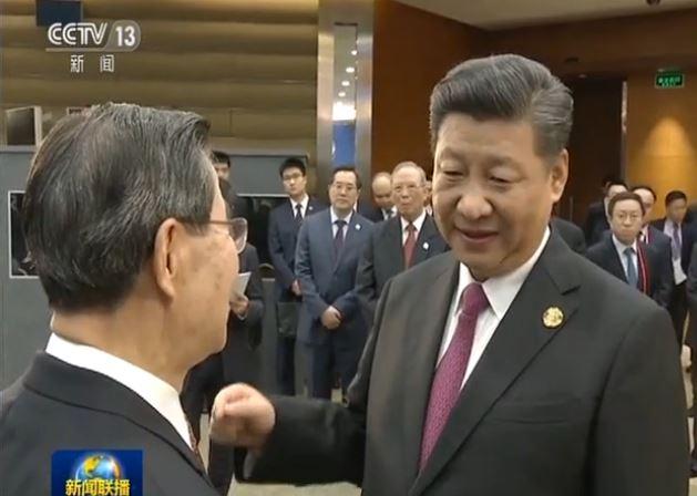 习*平近**会见萧万长现场一细节预示惠台31条政策牛肉必大波来袭