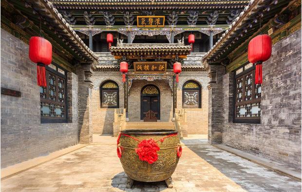 乔家大院景点历史背景,晋商宅院乔家大院