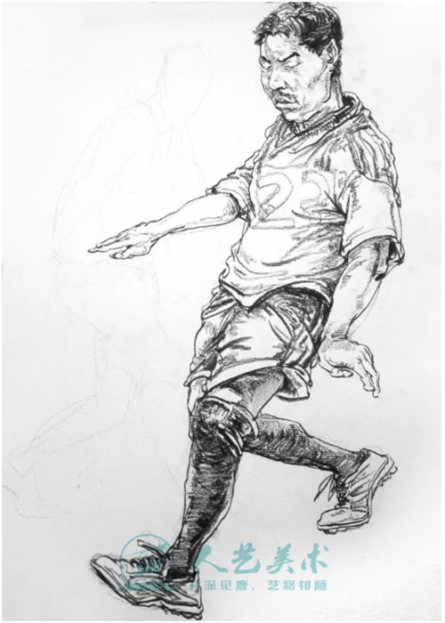 人艺画画,人艺美术速写