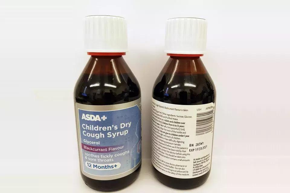 扩散！这些英国儿童止咳糖浆含有霉菌，目前正在紧急召回