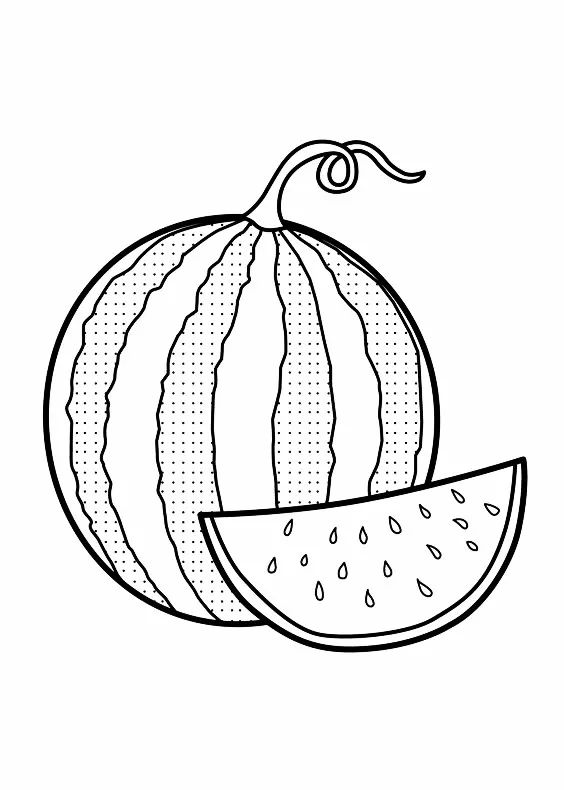 儿童简笔画蔬菜和水果,多吃水果蔬菜简笔画