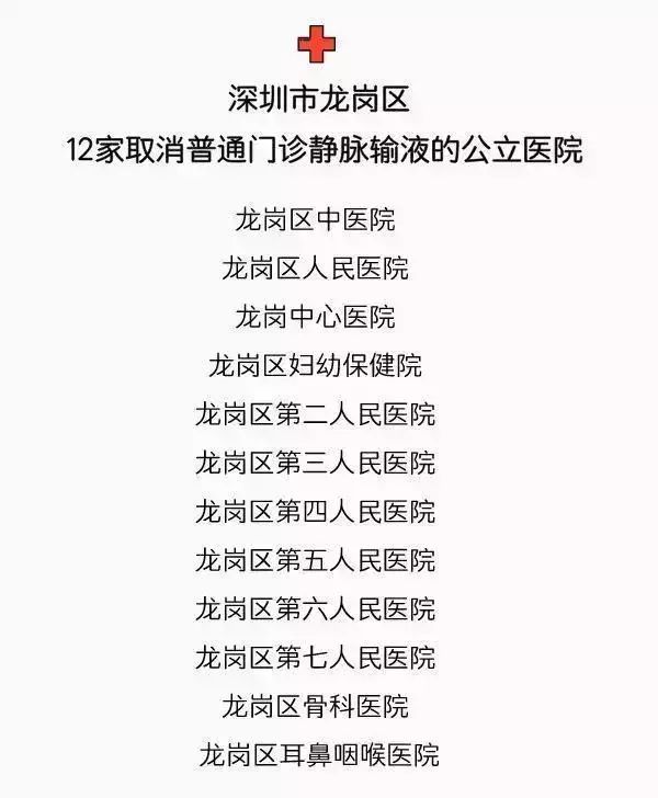 门诊输液被叫停小诊所,深圳特区对小诊所输液的规定