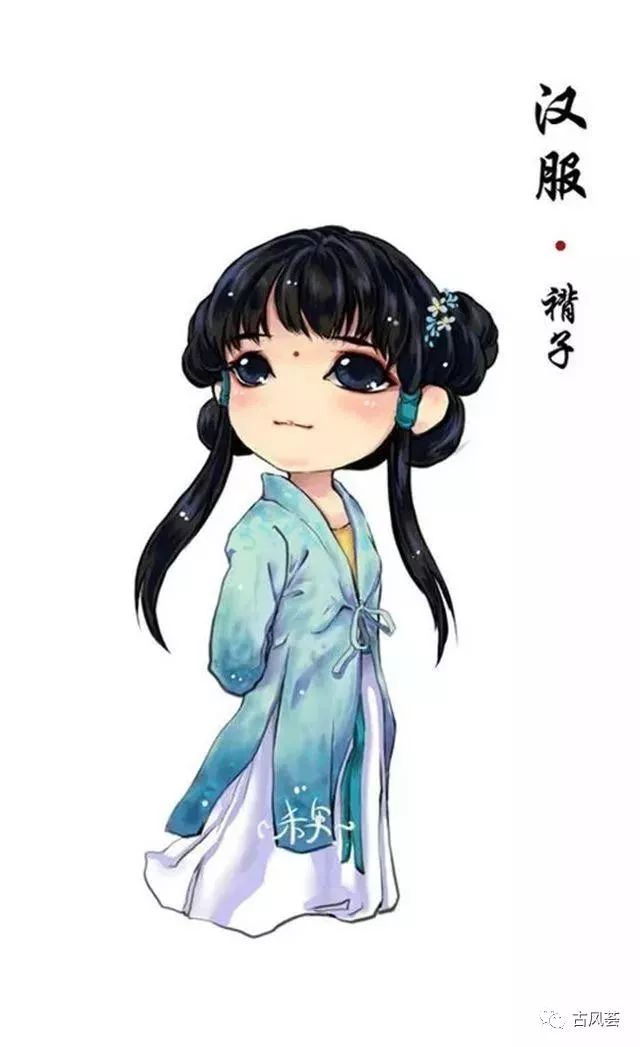 汉服常见的流行的款式有哪些,样式复杂的汉服与简单的汉服