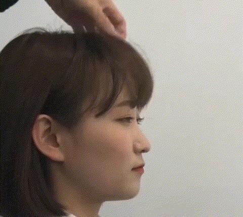 女明星刘海怎么梳的,女明星刘海教程