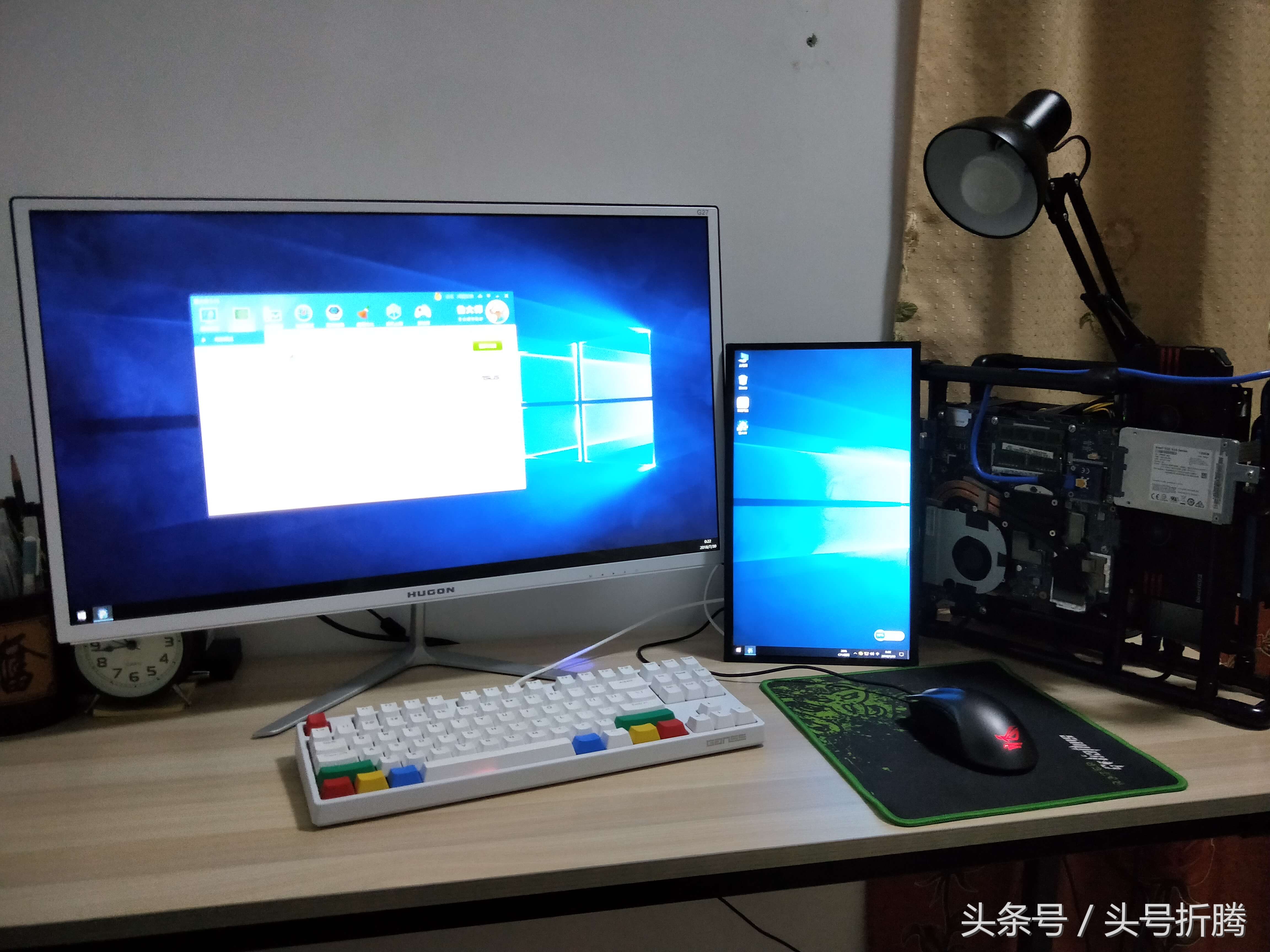 旧笔记本改造成小台式机外接显卡—“旧物改造系列”