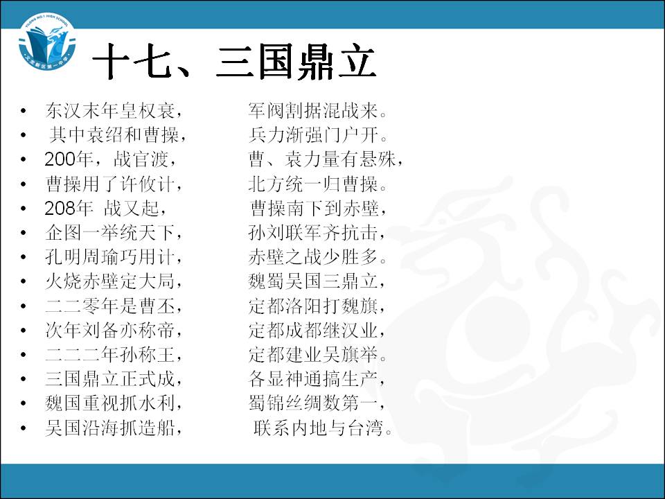 光明网的中国历史朝代顺口溜大全,中国历史朝代顺序表顺口溜完整版