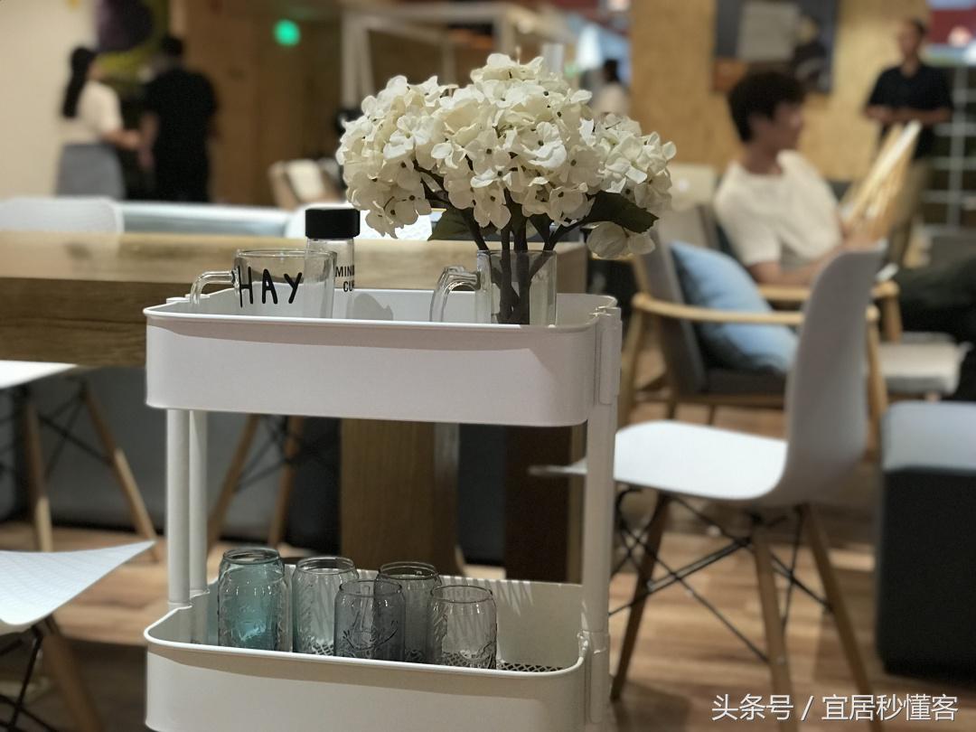 宜家家居收纳推车,宜家拉斯克推车