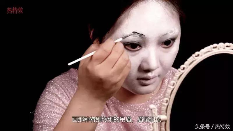 万圣节妆小恶魔妆可爱简单,万圣节小丑妆容教程简单