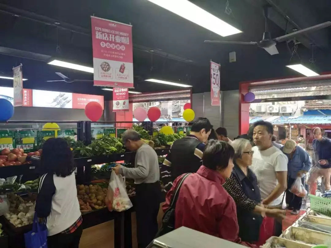 淘菜猫智慧零售扬州路店盛大开业，现场火爆，惊喜多多！