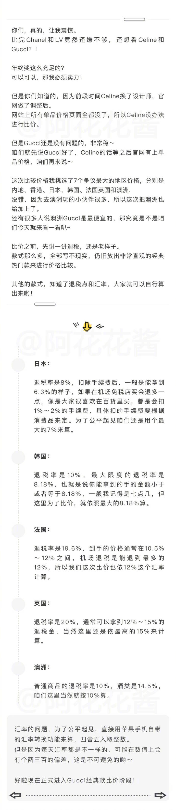 gucci包包全球比价,gucci2020年涨价真假