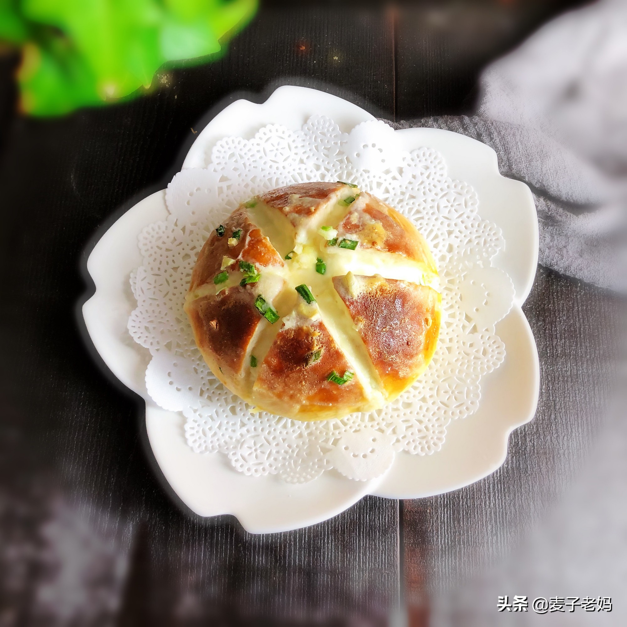 风靡韩国的网红面包,不用烤箱烤简单又方便的拉丝面包