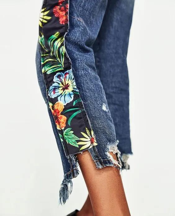 牛仔裤不合穿怎么改,牛仔裤不要了怎么改收纳