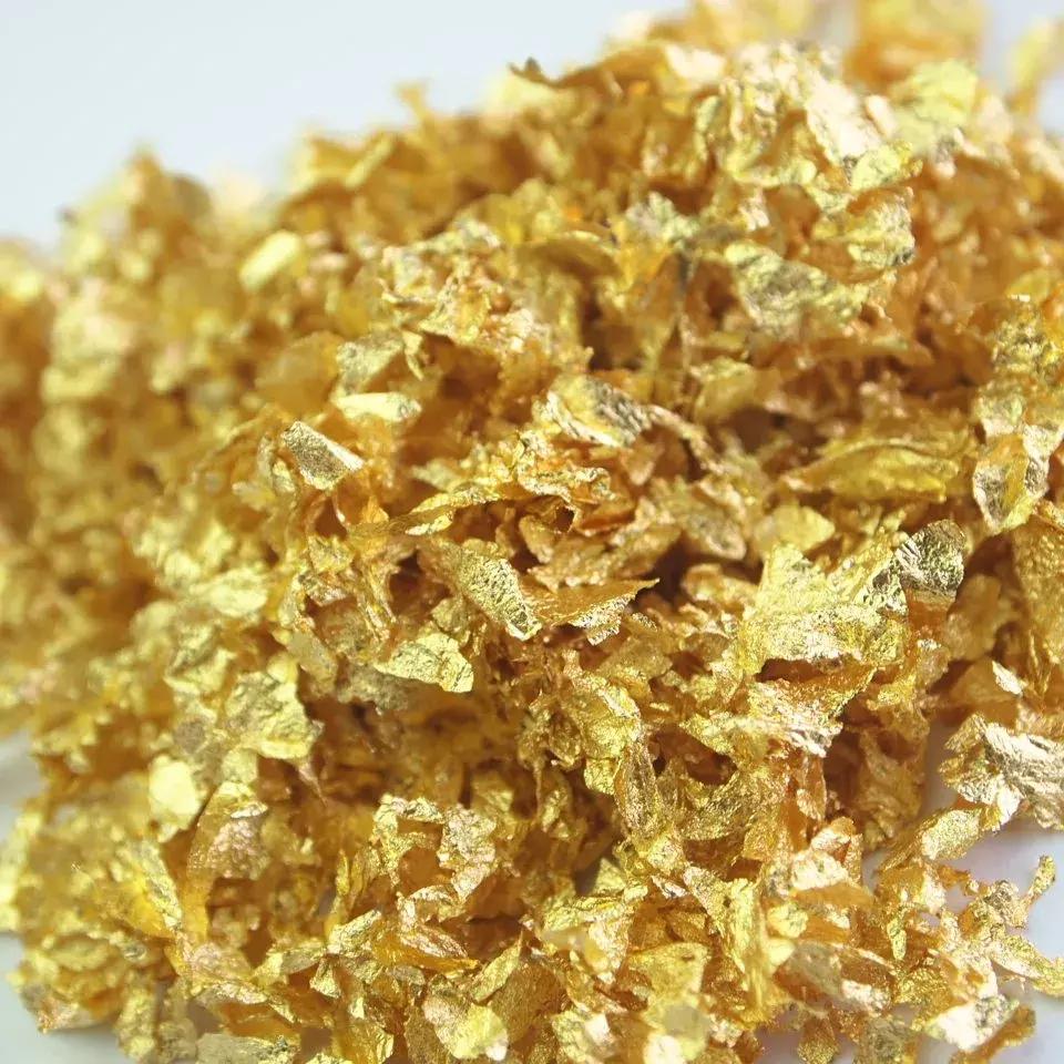 黄金敷脸,黄金金箔脸部护理