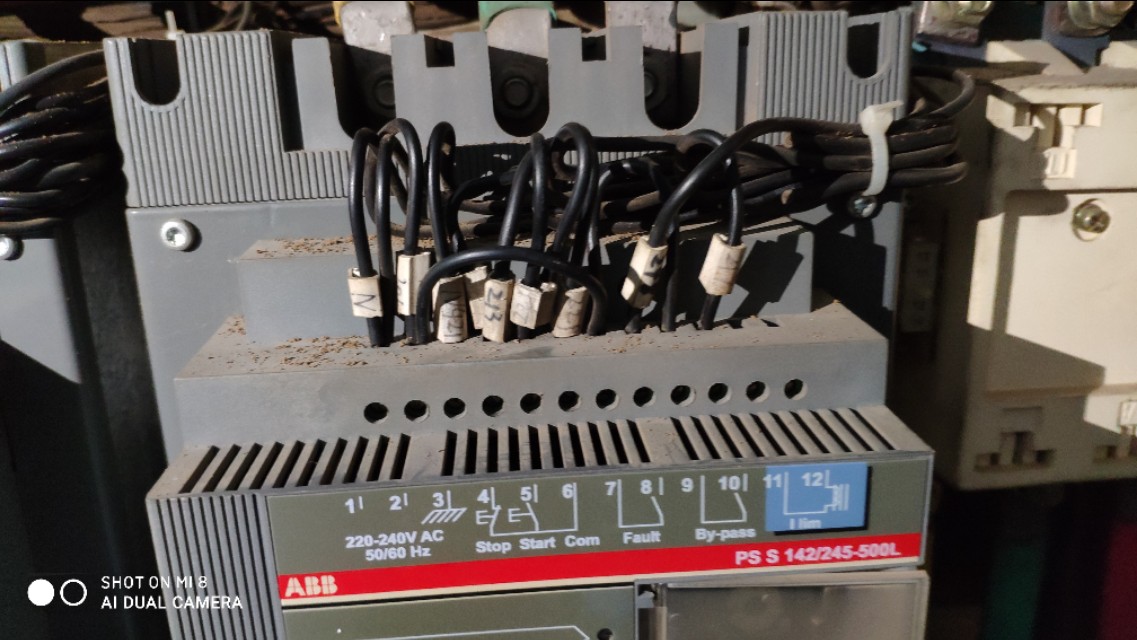 ABB软启动器维修教程,abb软启动器控制接线图