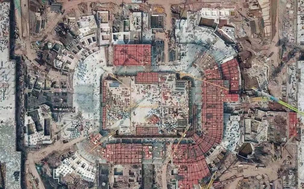 广州恒大足球场进度,恒大足球场施工建设最新进度
