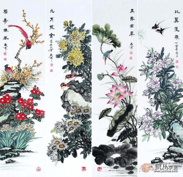 石开写意花鸟视频,名家石开花鸟作品欣赏