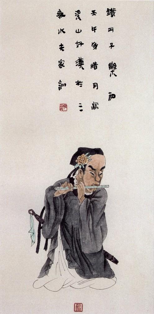 王家训画仕女,王家训国画百子图