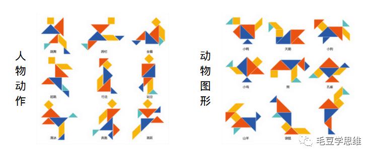 七巧板里的大世界手抄报,七巧板拼出来的图形大全