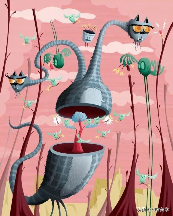 当代插画领域代表人物,插画不同风格的代表人物