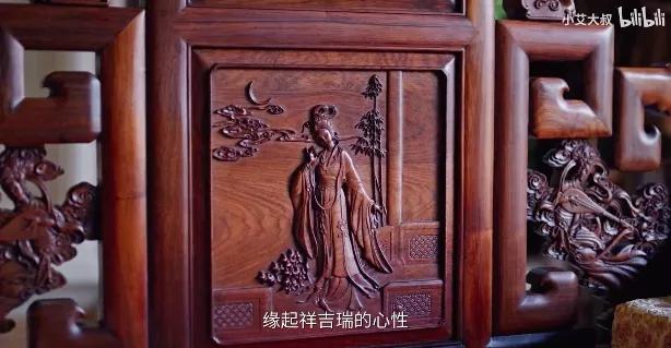 杭州红木家具别墅,杭州中式豪宅红木