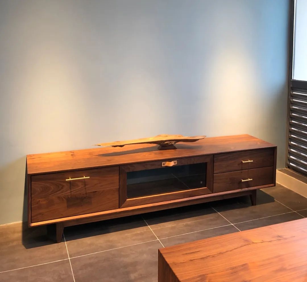 二十二年只做黑胡桃实木家具,140平全屋黑胡桃木实木家具多少钱