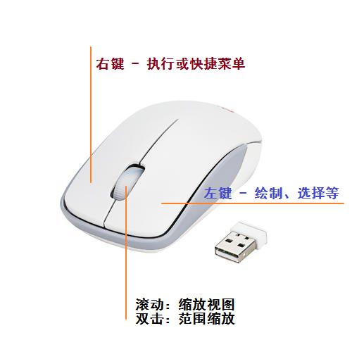 鼠标滚轮无法拖动图纸怎么办,双击鼠标滚轮还是看不见图纸