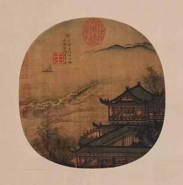精美团扇100个,宋代团扇造型