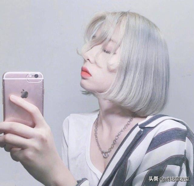 第一次染发最适合的发色,今年染发的几款好看发色