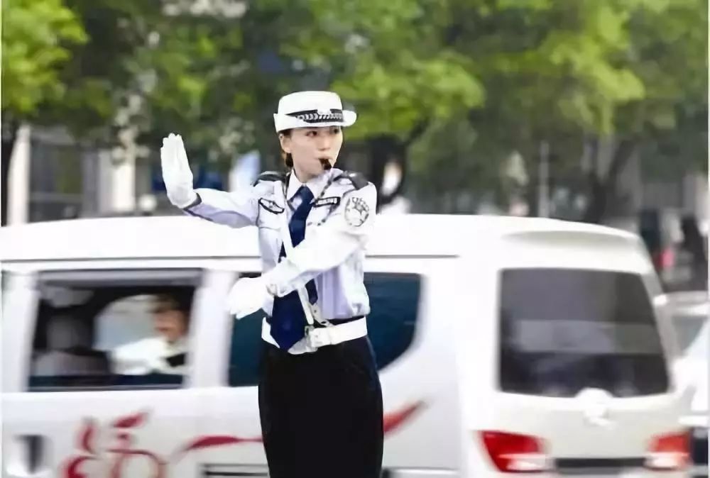 交通警察调遣车辆手势,交通警察手势调遣示意图说明