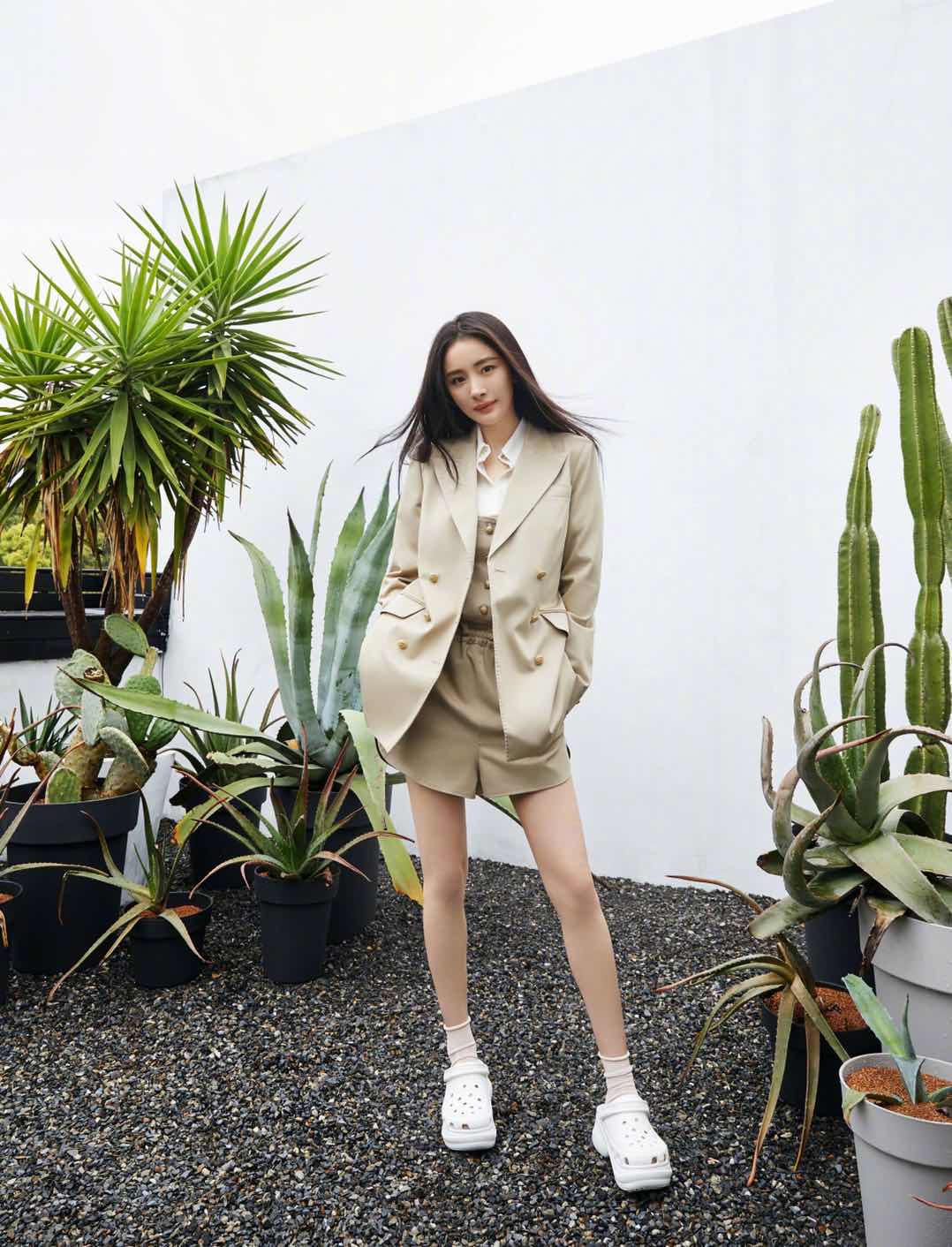 杨幂的六种叠法,领会杨幂示范经典搭配