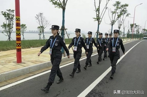 军运村开村，来了“高颜值”安保团，还有萌萌的“它”！