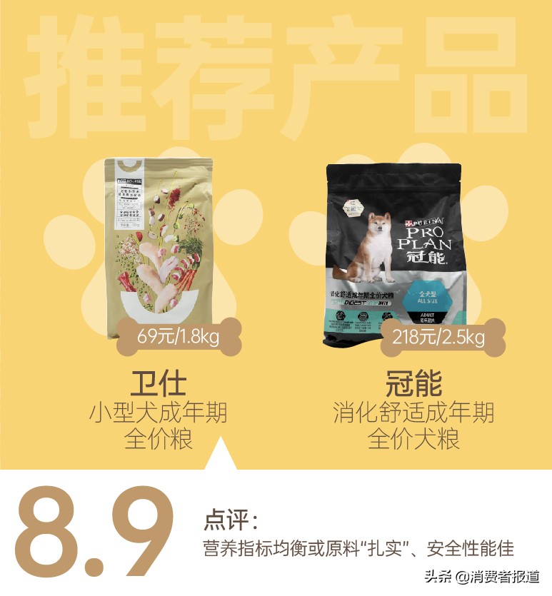 卫仕狗粮好还是冠能好,卫仕狗粮真实测评